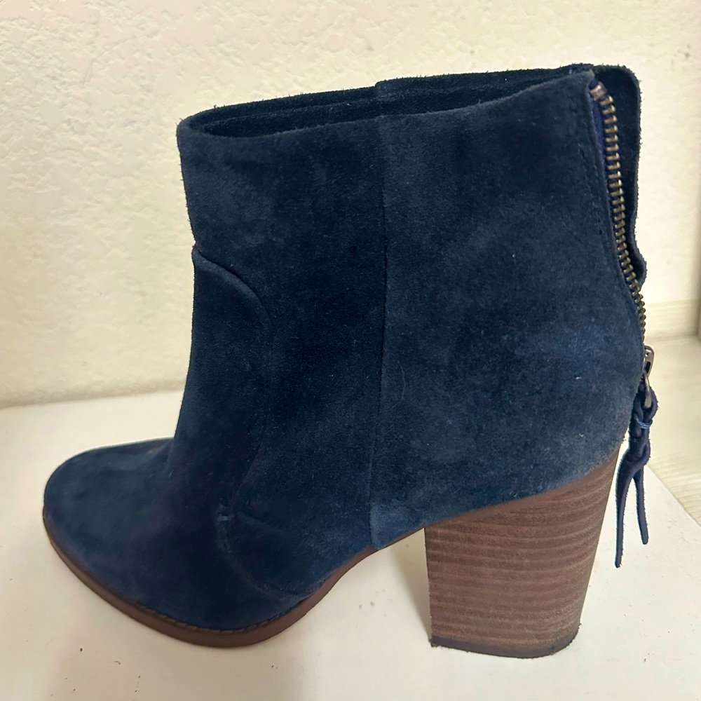 Splendid Women's Navy Suede booties